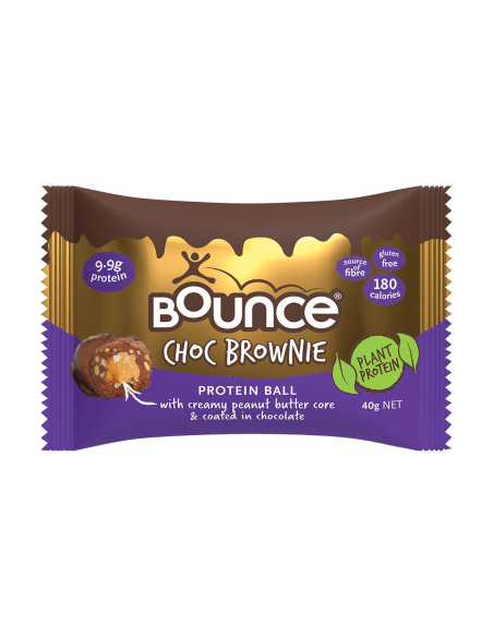 Bounce Choc Brownie Protein Ball 40g x 12