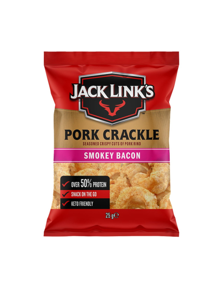 Jack Link Schweinefleisch knistrig Smokey Bacon 25g x 15