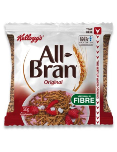 Kelloggs Tous les sachets Bran 50g x 30