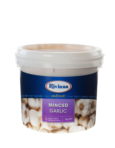 Riviana Minced Fresh Garlic 1kg x 1