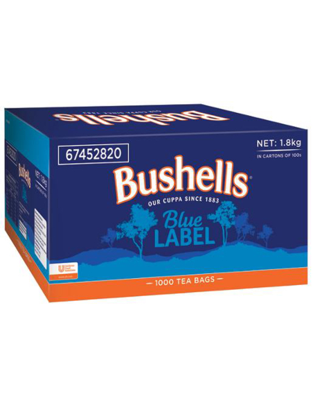 Bushell's Tea Cup Bag 1000 Pack x 1