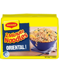 Maggi オリエンタル2分麺5パック74g x 1