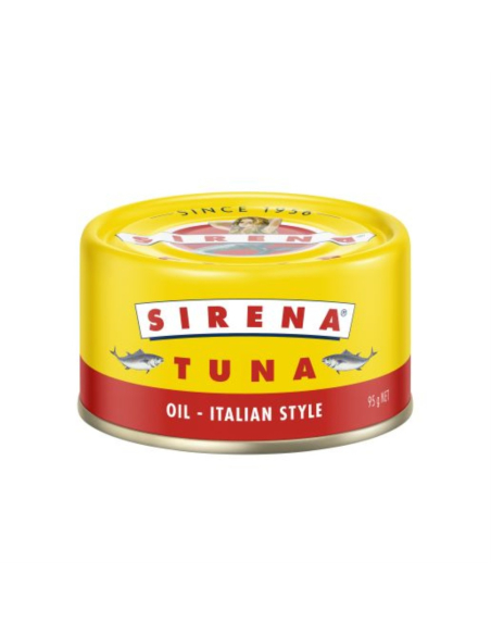 Sirena Tuna In Oil Italian Style 95g x 36