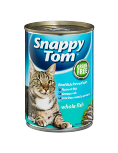 Snappy Tom Whole Fish And Shrimp 400g x 1