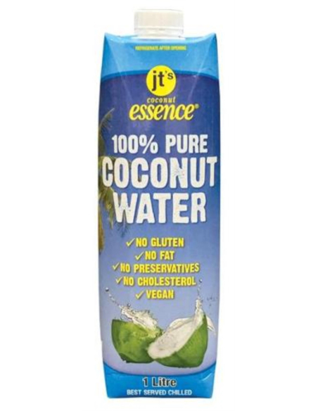 Jt's Essenza di cocco Acqua di cocco 100% 1LTR X 1
