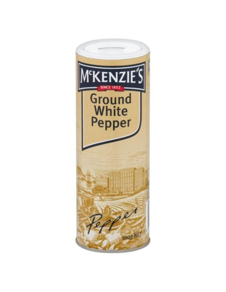 McKenzie's Ground White Pepper 100g x 1