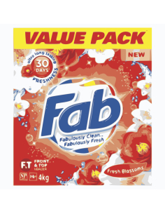 Fab Fiori freschi Una forma della lavanderia 4 kg x 1