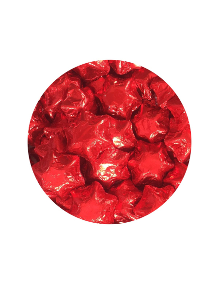 Lolliland Feuille de chocolat rouge 120 pièces 1kg x 1