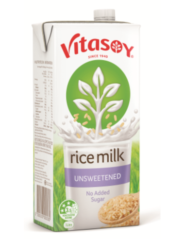 Vitasoy Milk Rice Original Unsweetened 1ltr x 1
