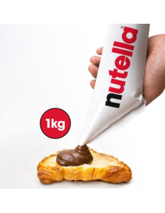 Nutella Spread Chocolate Haselnuss-Rohrleitungsbeutel 1kg x 1