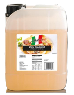 Alfinas バルサミックMODENA 5LTR X 1の酢白シンク