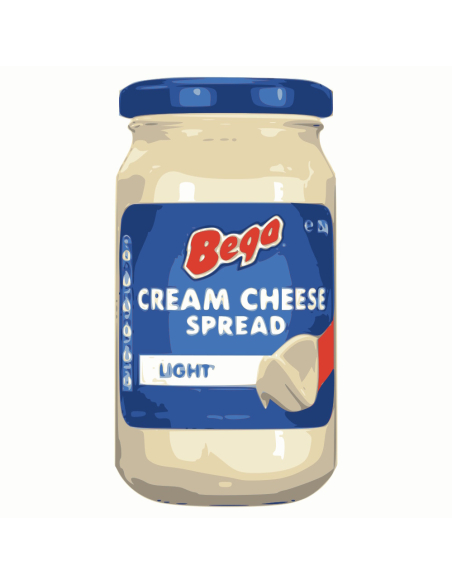 Bega Lite Cream Cheese Spread 250g x 1