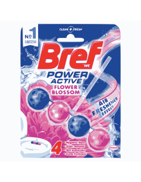 Bref Power Active Flower Blossom 50g x 1