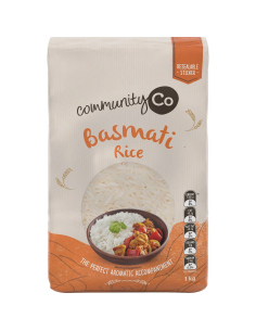 Community Co Basmati Rice 1 kg x 12