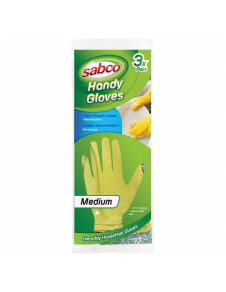 Sabco Handy Medium Gloves 3 Pack x 12