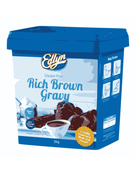Edlyn Rich Brown Gravy Gluten Free 2kg x 2
