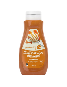 Community Co Butterscotch Caramel Topping 610G x 8