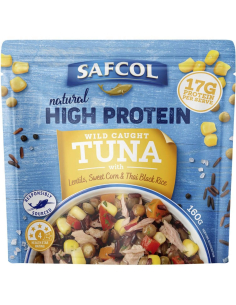 Safcol Pochette à thon de la saveur de maïs et de maïs sucré 160g x 12