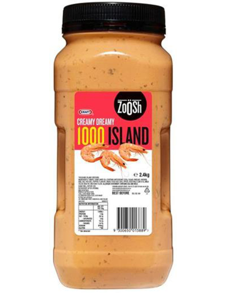 Zoosh Dressing Thousand Island 2.4kg x 1