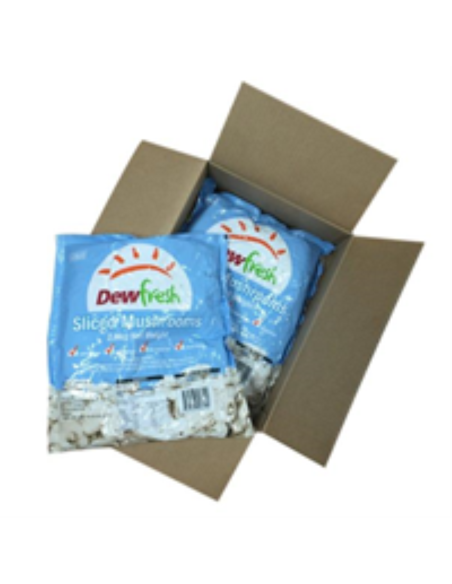 Dewfresh Mushrooms Sliced 2.5kg x 1