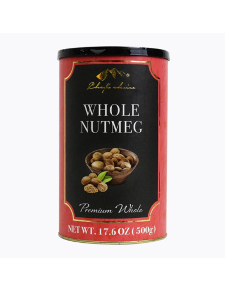 Chefs Choice Nutmeg Whole 500g x 1