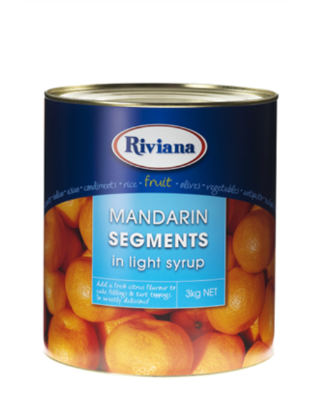 Riviana Mandarin Segments 3kg x 1