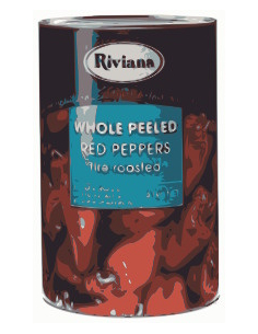 Riviana Rode geroosterde paprika's 4.1kg x 1