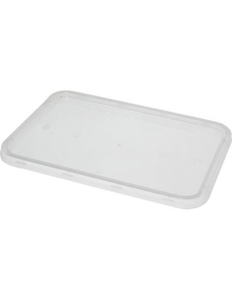 Capri Lids To Suit Rectangle Container 50 Pack x 1