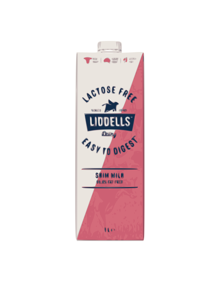 Liddells Longlife Skim Milk 1ltr x 1