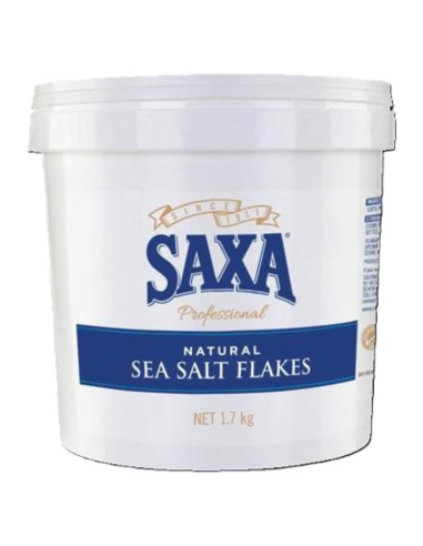 Saxa Salt Sea Flakes Natural 1.7kg x 1