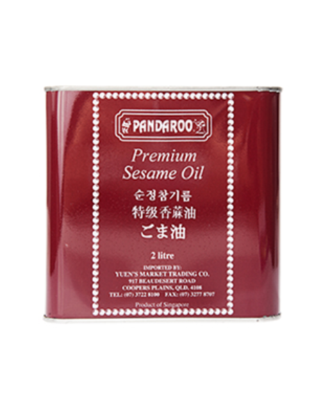 Pandaroo Oil Sesame 2ltr x 1