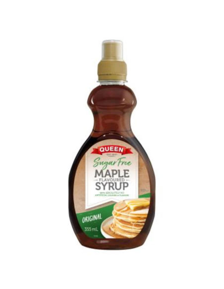 Queen Maple Syrup Flavoured Sugar Free 355ml x 1