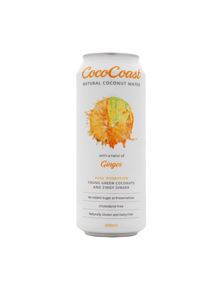 Coco Coast Ginger 500ml x 12