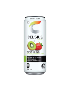 Celsius Fragola frizzante Kiwi 330ml x 24