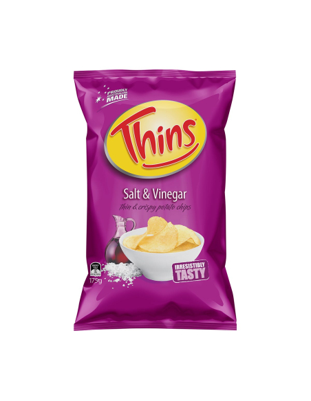 Thins Salt & Vinegar 175g x 1