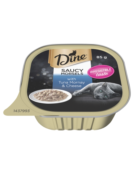 Dine Tuna Morn With Cheese 85g x 1