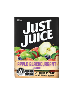 Just Juice Apple和Apple Blackcurrant 200ml x 24