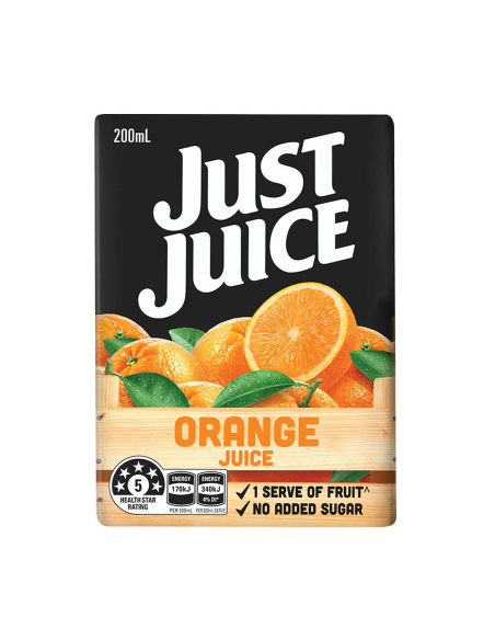 Just Juice Orange 200ml x 24