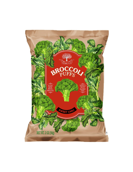 Temole Brocccoli Puffs Sweet Chilli 56g x 5