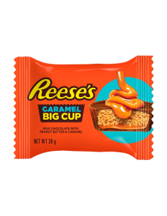 Reese's Mantequilla de maní y caramelo Big Cup 38G x 16