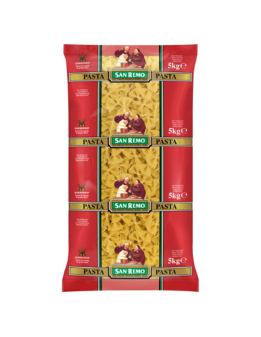 San Remo Pasta Bowtie No 23 5kg x 1