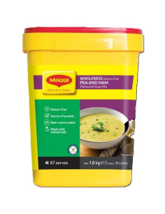 Maggi Soup Pea & Ham Wholeness Gluten Free 1.8kg x 1