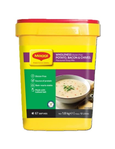 Maggi Zuppa di patata Bacon & Chive Inaspersness Glutine Free 1.8kg x 1