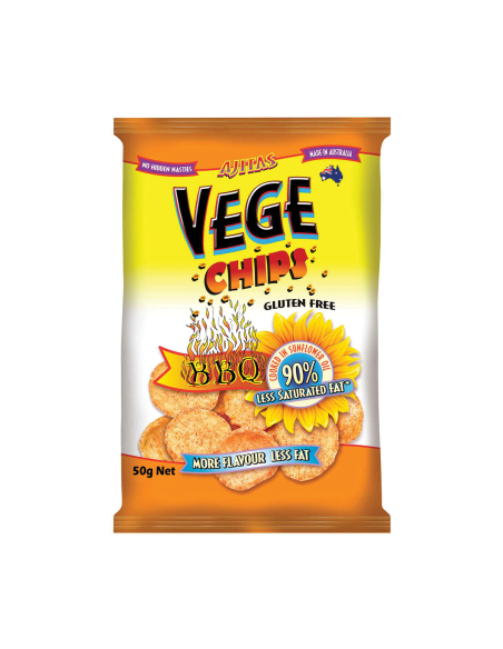 Ajita Vege Chips BBQ 50g x 12