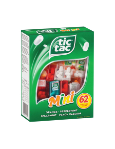 Tic Tac Mini assorti 62 pack 3.4g x 12