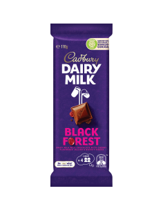 Cadbury Blok czarny las 110g x 14