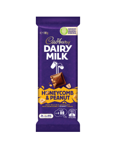 Cadbury Blok orzechowy o strukturze plastra miodu 100g x 15