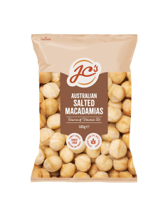 Les macadamias australiens de JC ont salé 100g x 12