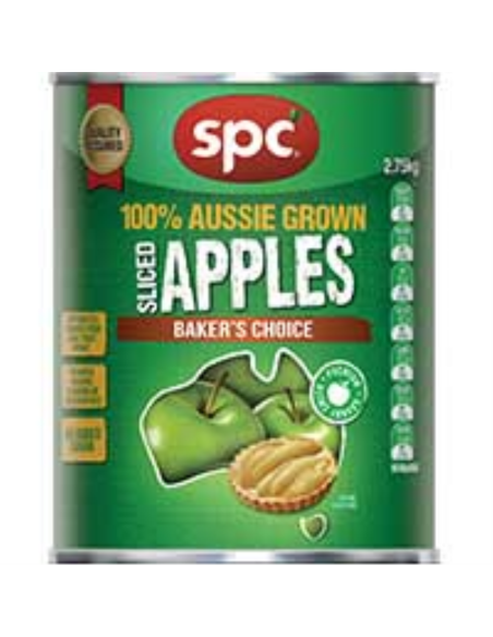 Spc Pie Apple Sliced Granny Smith Bakers Choice 2.75kg x 1