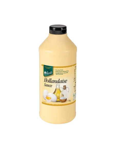 Woods Sauce Hollandaise Squeezy 6 1kg x 1